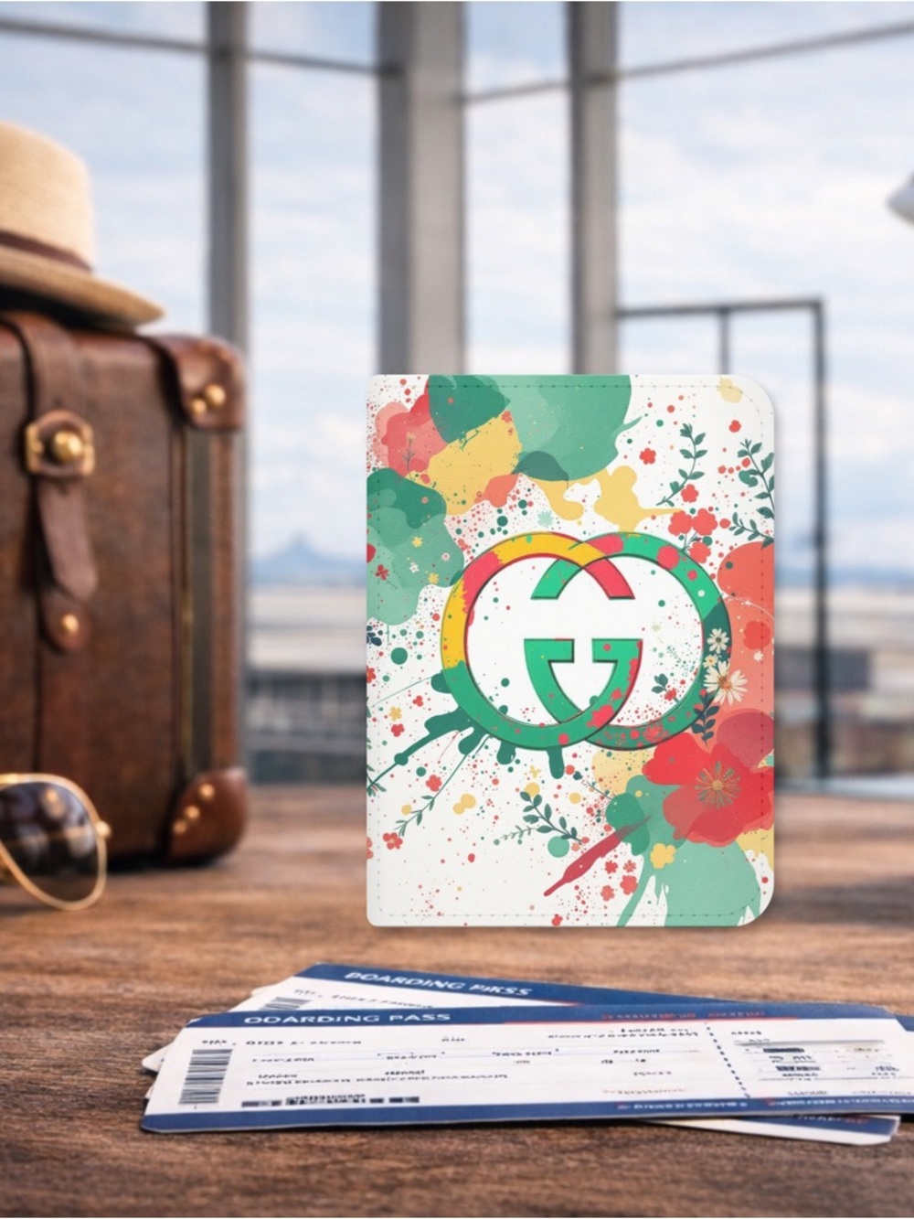 HANDMADE FASHION Passport and ID Holder